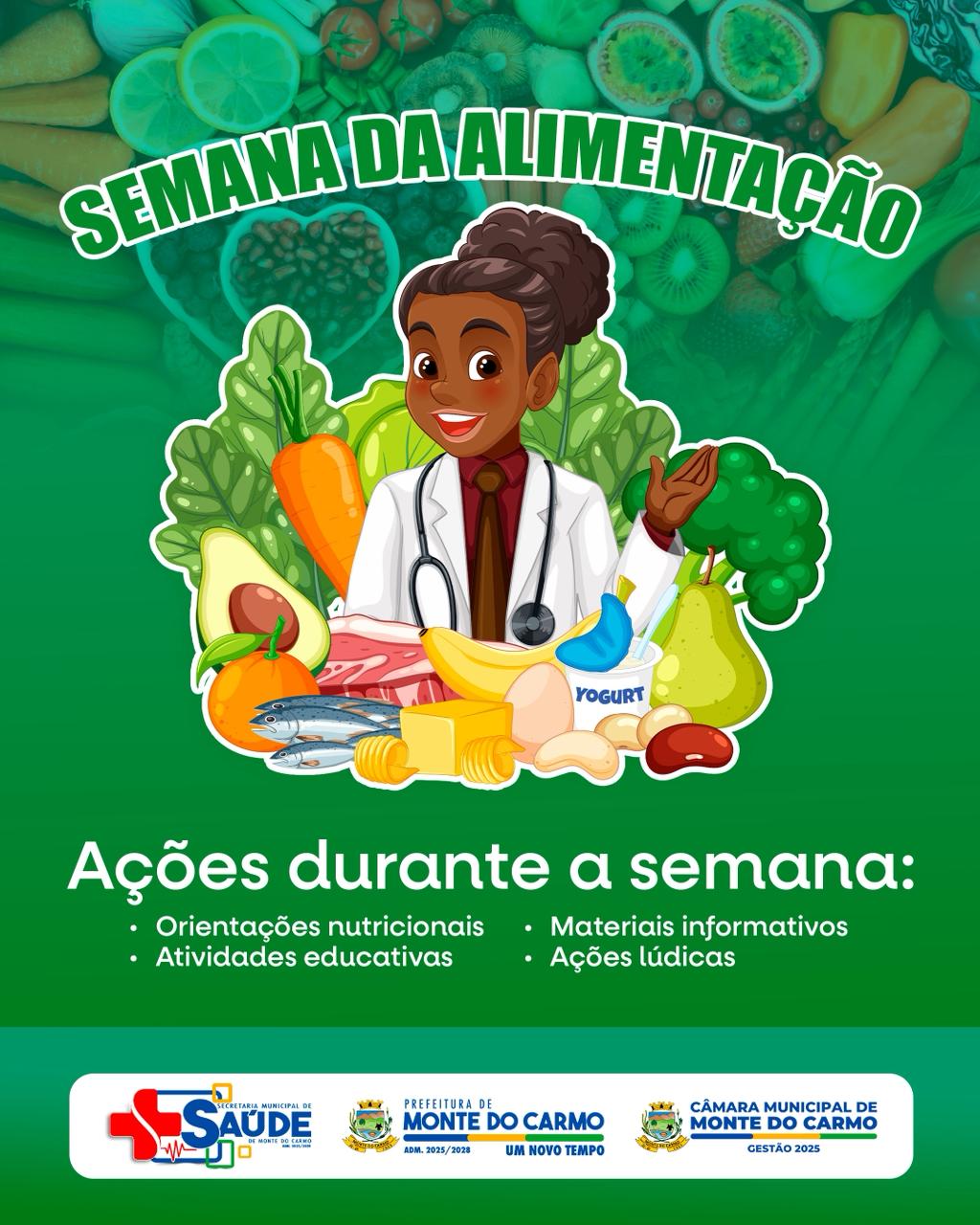 📚🍎 Semana da Alimentação Saudável nas Escolas! 🍉✨